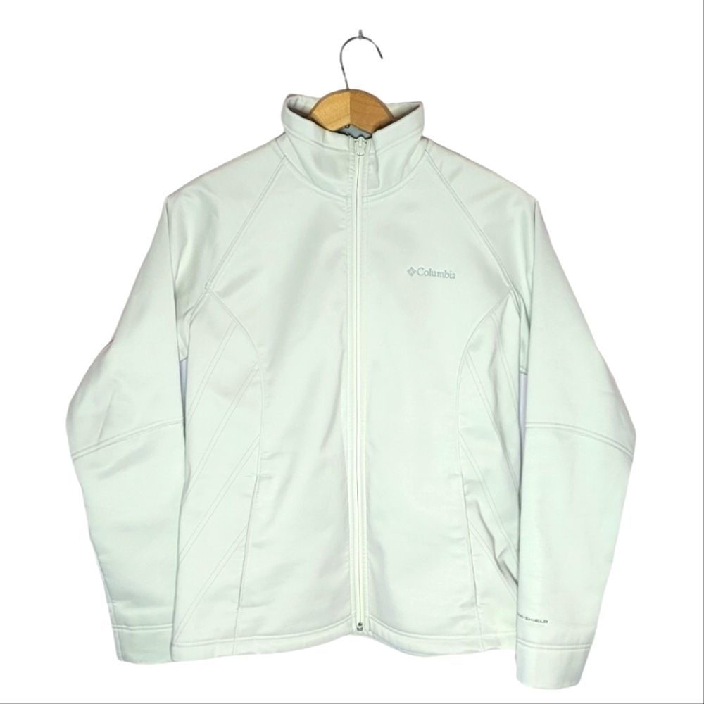 Women's Off White Omni Shield Columbia Jacket Size L